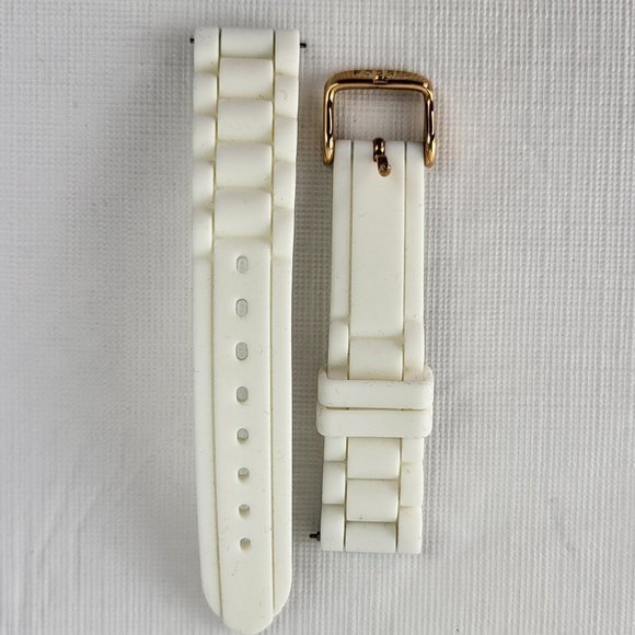 Fossil Watch Womens Rose Gold White‎ Face Es3454 Black White Bands Original Case main image 6